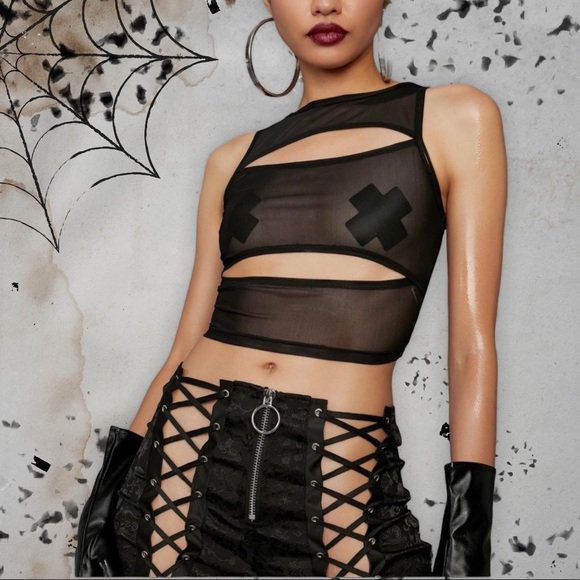 GOSSIP EDITION CUTOUT TANK NWT POSTER GIRL NWT - Picture 6 of 8